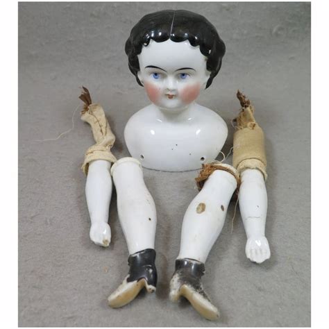 1890s German China Head Doll Original Parts In 2020 China Head Doll