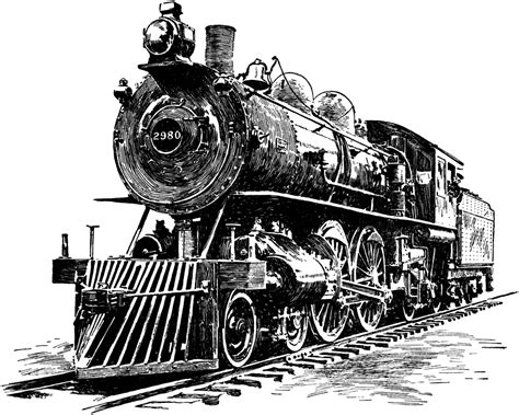 dessin de locomotive