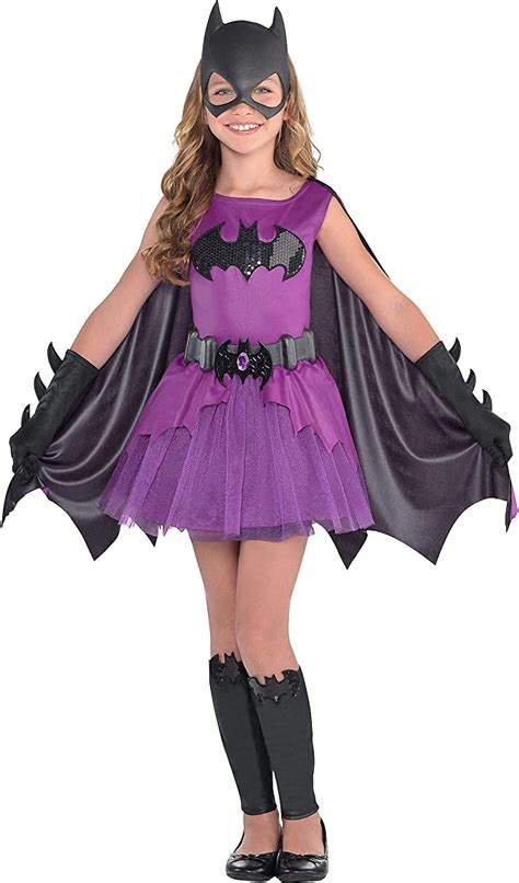 Suit Yourself Purple Batgirl Halloween Costume For Girls