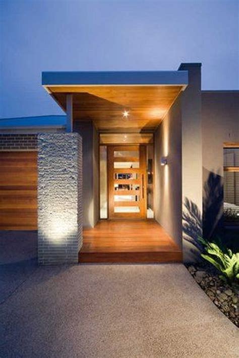 modern wooden walkways designs  front door modern house facades facade house house