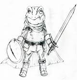 Chrono Trigger Frog Coloring Crono Wip Deviantart Designlooter 84kb sketch template