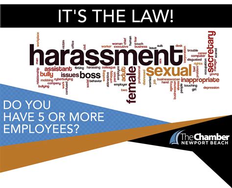 sexual harassment training supervisors newport beach chamber of commerce