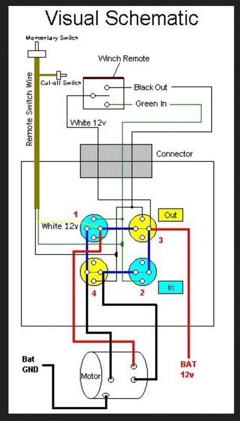 winch wiring diagram solenoids