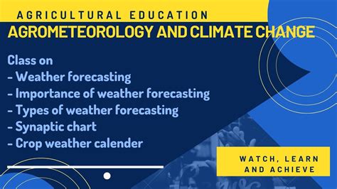 weather forecasting types importance youtube