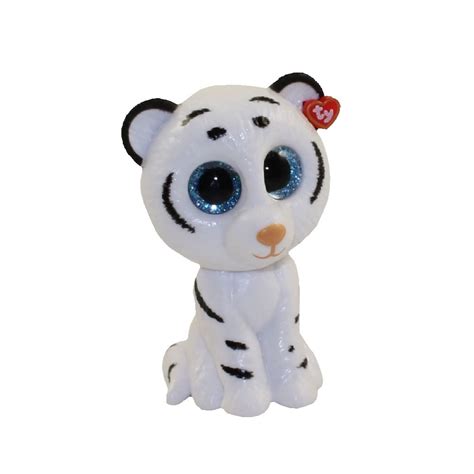 ty beanie boos mini boo figures series  tundra  white tiger