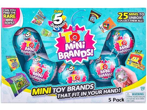 surprise mini brands toy exclusive mystery  pack box set zuru toys toywiz