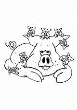 Varken Kleurplaten Schwein Porc Kleurplaat Coloriages Cochon Malvorlagen Mewarnai Babi Schweine Animasi Animaatjes Animierte Bergerak Maiali Popular Animate Simili sketch template