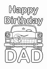 Birthday Happy Coloring Dad Pages Papa Super Printables Kids Printable Card Color Holiday Print Colorings Getcolorings Wuppsy Getdrawings sketch template