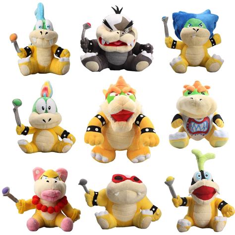 Buy Uiuoutoy King Bowser And Bowser Jr Koopalings Larry Iggy Lemmy Roy