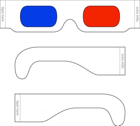 Printable 3d Glasses