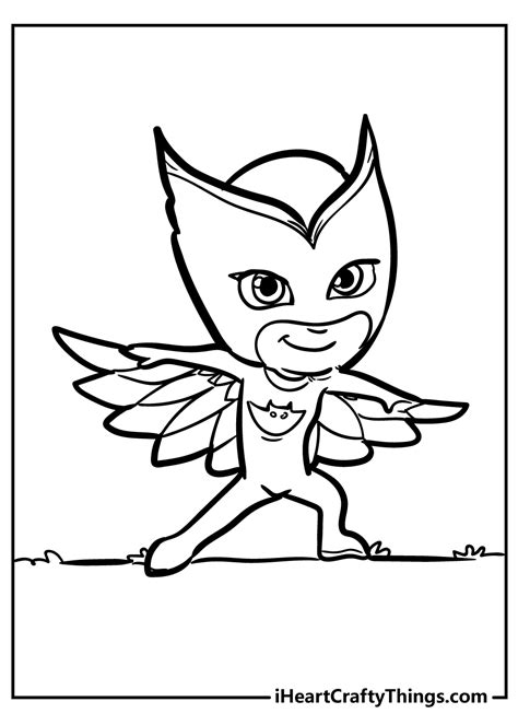 pj masks coloring pages updated