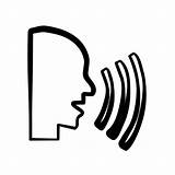 Voice Speaking Talking Clipart Person Clip Mouth People Cliparts Talk Speaker Library Don Icon Tongue Designs Clipartmag Someone When Back sketch template