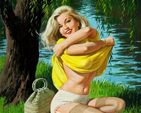 Amazing Vintage Pin Up Art By Arthur Sarnoff Fine Art