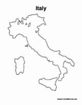 Italy Map Coloring Pages Italian Globe Colormegood sketch template