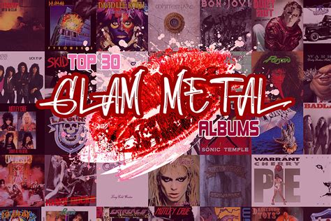 top  glam metal albums