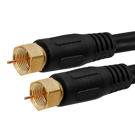 rg  type coaxial awg cl rated  ohm cable feet black