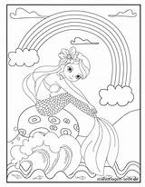 Meerjungfrau Malvorlage Ausmalbilder Malvorlagen Verbnow Kostenlose sketch template