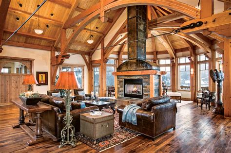 lighting options   timber frame home