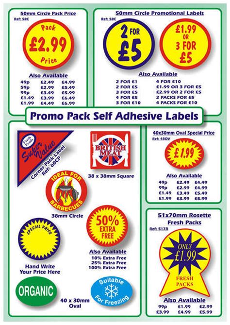 promotional labels promotion labels lymington printers uk