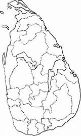 Boundaries Dotted Districts Mahaweli Galle Colombo Eliya Nuwara sketch template