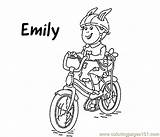 Coloring Emily Arthur Printable Cartoons Color sketch template