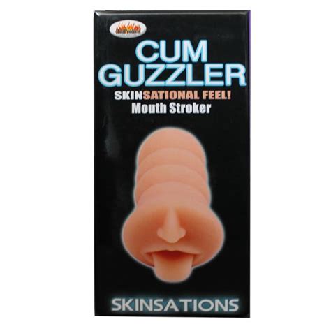 Skinsations Cum Guzzler Mouth And Tongue Stroker Beige On