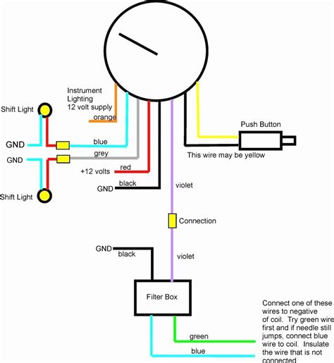 sunpro tach wiring diagram wiring diagram
