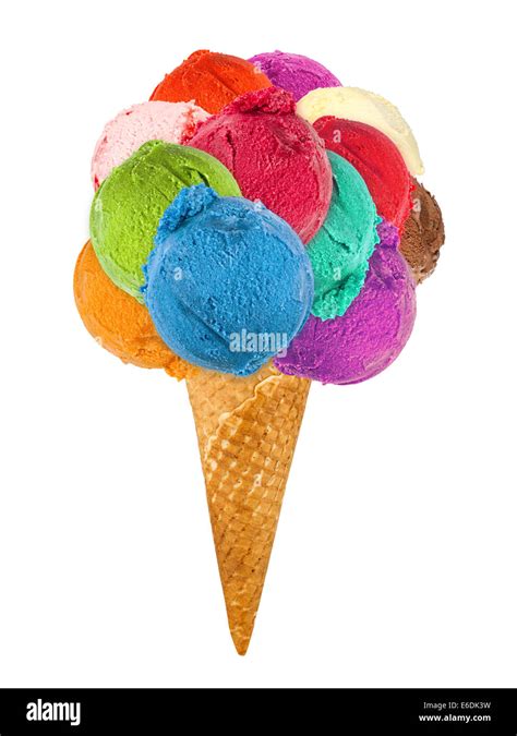 big ice cream cone stock photo alamy