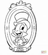 Pinoquio Grillo Pinocchio Colorare Disegni Retrato Parlante Pepito Dibujos Ritratto Coloring Jiminy Animato Personaggi sketch template