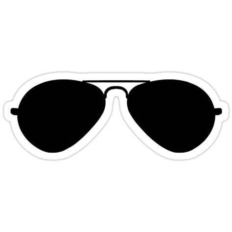 Aviator Sunglasses Stickers By Sweetsixty Redbubble