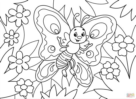 butterfly coloring page  printable coloring pages