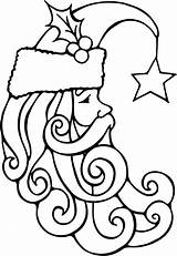 Christmas Outline Drawing Print Coloring Getdrawings Colouring sketch template