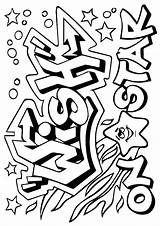 Graffiti Coloring Pages Letters Swag Getcolorings Printable Getdrawings Books sketch template