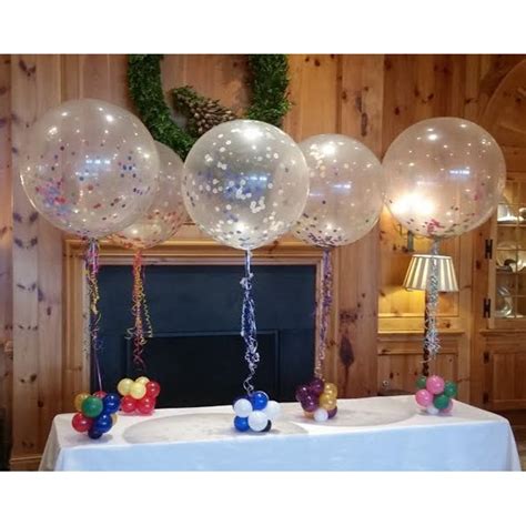 jumbo glitter balloons