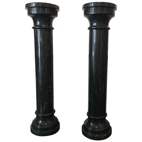 rare pair  columns  stdibs