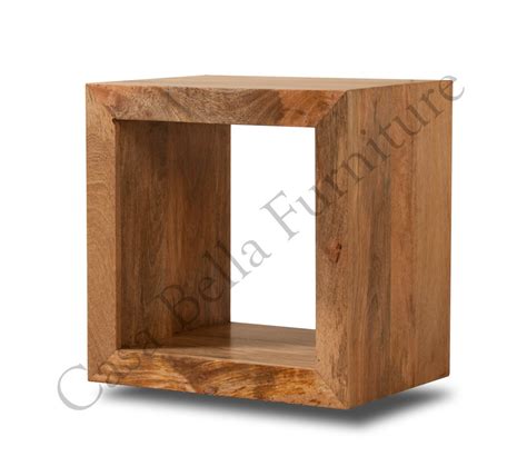 mango wood side table minimalist style  table casa