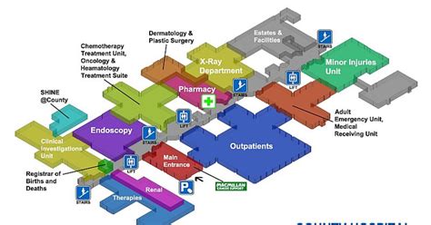 nch hospital map