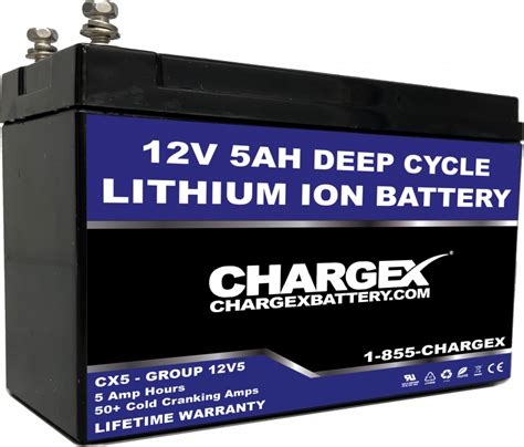 chargex  ah lithium ion battery