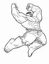 Hulk Coloring Pages Colouring Visit Colorig Avengers Huik sketch template