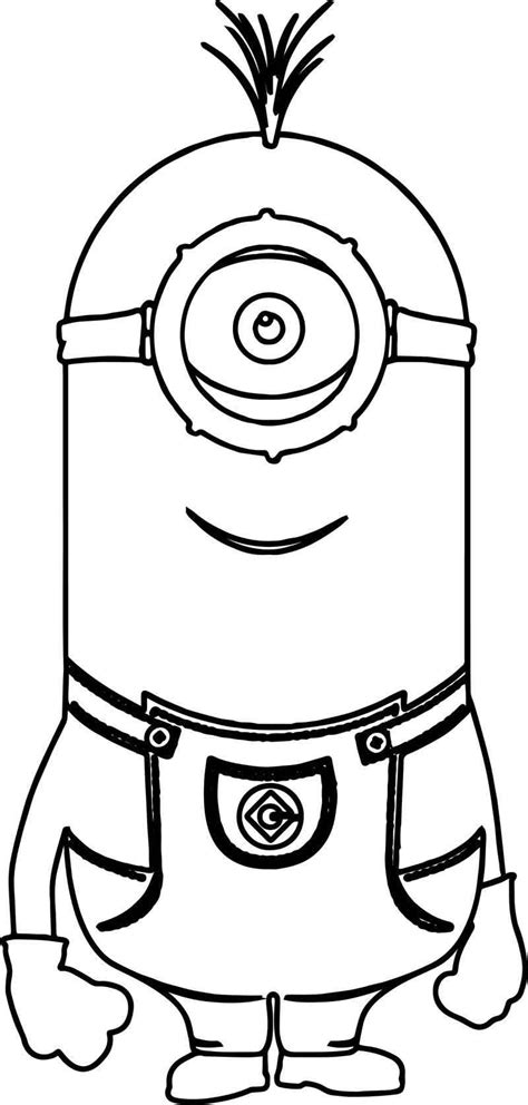 kevin minion coloring pages minion coloring pages bob coloring page