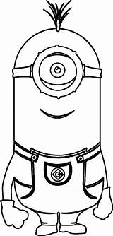 Kevin Coloring Minion Minions Ingrahamrobotics sketch template