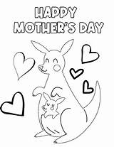 Coloring Mothers Animal Mother Pages Printable Cute Mommies Kinds Babies Enjoy Different Super These sketch template