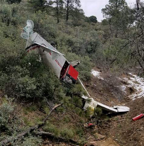 updated woman dies  plane crash  kingman cedar city news