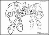 Sonic Coloring Pages Generations Shadow Super Metal Darkspine Classic Hedgehog Cp14 Underground Silver Colouring Clipart Printable Dark Deviantart Library Template sketch template