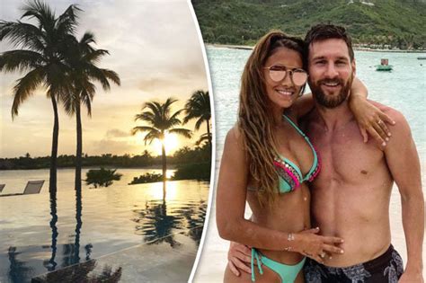 Lionel Messi Wedding Footballer S Honeymoon With