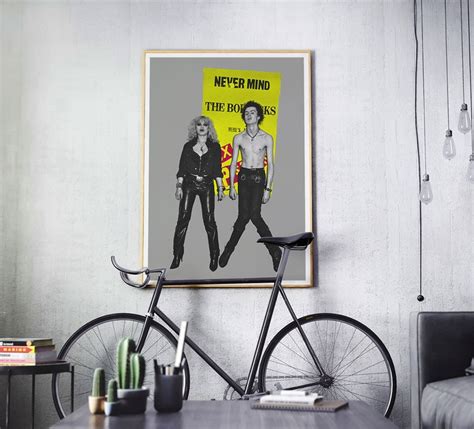 Sid Vicious And Nancy Sex Pistols Art Print Vintage Retro Etsy