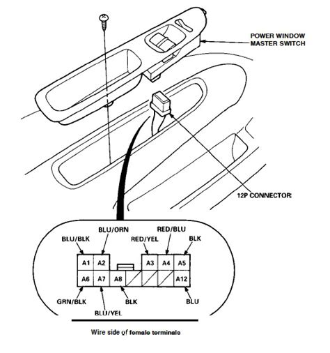 honda civic door wiring diagram wiring diagram
