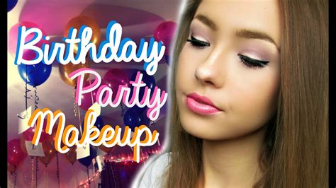birthday party makeup tutorial ft naked 3 palette cjwalker735 youtube