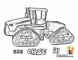 Tractor Coloring Pages Case Quadtrac Tractors sketch template