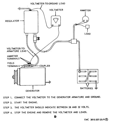volt generator voltage regulator wiring diagram alternator trailer wiring diagram